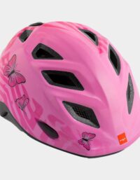 Met Genio Pink Butterflies/Glossy, Cykelhjälm