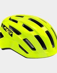 Met Miles Safety Yellow/Glossy, Cykelhjälm