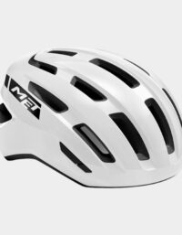 Met Miles White/Glossy, Cykelhjälm