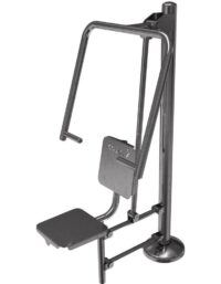 Nordic Fighter CE CHEST PRESS SINGLE, Styrkemaskiner - Utegym