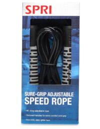SPRI Sure-Grip Adjustable Speed Rope, Hopprep