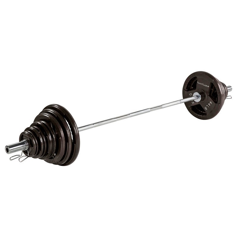 Tunturi Tunturi Olympic Tri-Grip Skivstångset 140kg