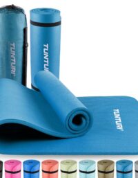 Tunturi Tunturi NBR Träningsmatta 15mm (180 x 60 cm) - Petrol Blue