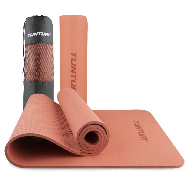 Tunturi Tunturi Yogamatta 8mm (183 x 61 cm) - Rose Gold