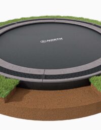 NORTH INGROUND TRAMPOLINE Round / 430 cm Round / Trampoline Only