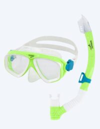 Speedo Combo snorkelset för junior (6-16) - Adventure - Grön/klar