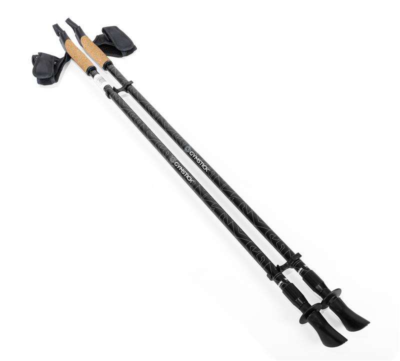Gymstick Gymstick Telescopic Fit Walker Gångstavar, Svart
