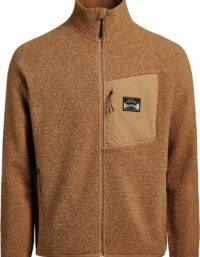 Lundhags Flok Wool Pile M Herr Brun M | Mellanlager Tröja