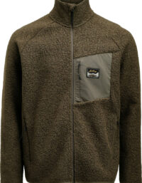 Lundhags Flok Wool Pile M Herr Mörkgrön XL | Mellanlager Tröja