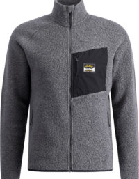 Lundhags Flok Wool Pile M Herr Grå XXL | Mellanlager Tröja