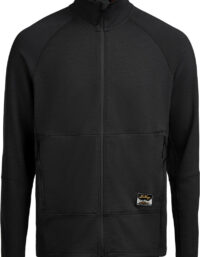 Lundhags Tived Merino Full Zip M Herr Svart XXL | Mellanlager Tröja
