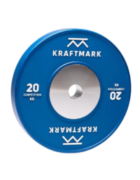 Kraftmark Kraftmark Internationell Viktskiva 50 mm Competition Bumpers - 20kg