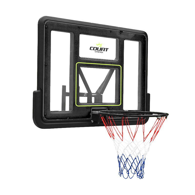 Court Court Layup Hoop Basketkorg med platta
