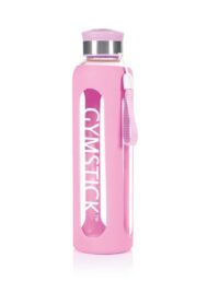 Gymstick Gymstick Vattenflaska i glas 0.6L - Pinkki