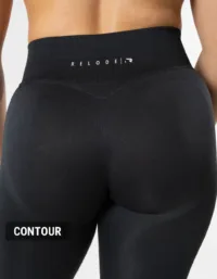 Relode Hybrid Seamless Shorts - Jet Black - XXS / Contour