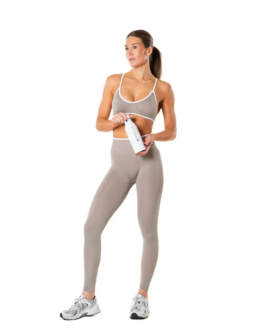 Relode Hybrid Contrast Tights - Dune - XL / Tall