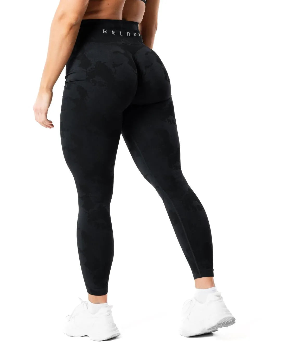 Relode Prime Scrunch Camo Tights - Svart - XXS