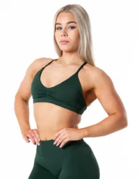 Relode Aura Seamless Sports Bra - Pine Green - XXL