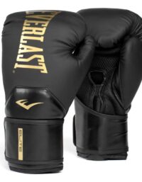 Everlast Everlast Elite 2 Boxningshandskar (svart/guld) - 10oz
