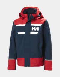 Seglarjacka Helly Hansen Salt Port 2.0, Navy, barn & junior, 134 cl (9 år)