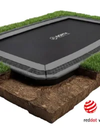 NORTH INGROUND TRAMPOLINE Rectangular / 360 x 240 cm / Trampoline Only
