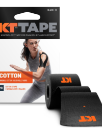 KT Tape KT Tape Kinesiotejp i bomull (20x25 cm) - Black