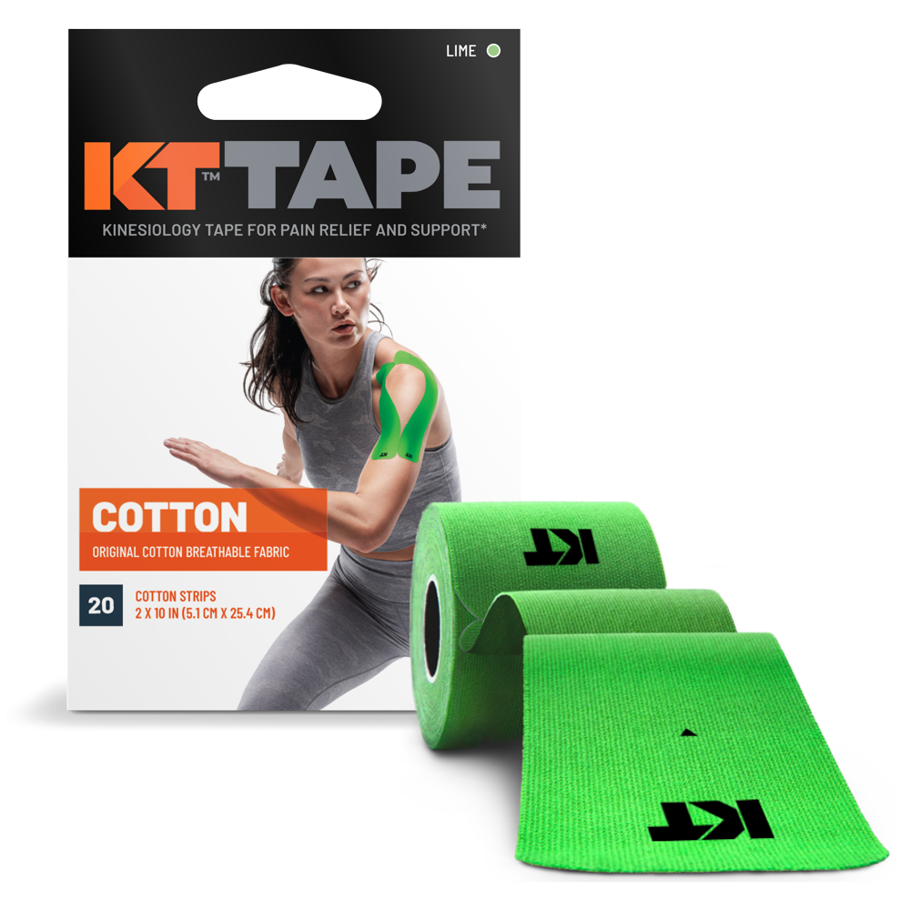 KT Tape KT Tape Kinesiotejp i bomull (20x25 cm) - Green