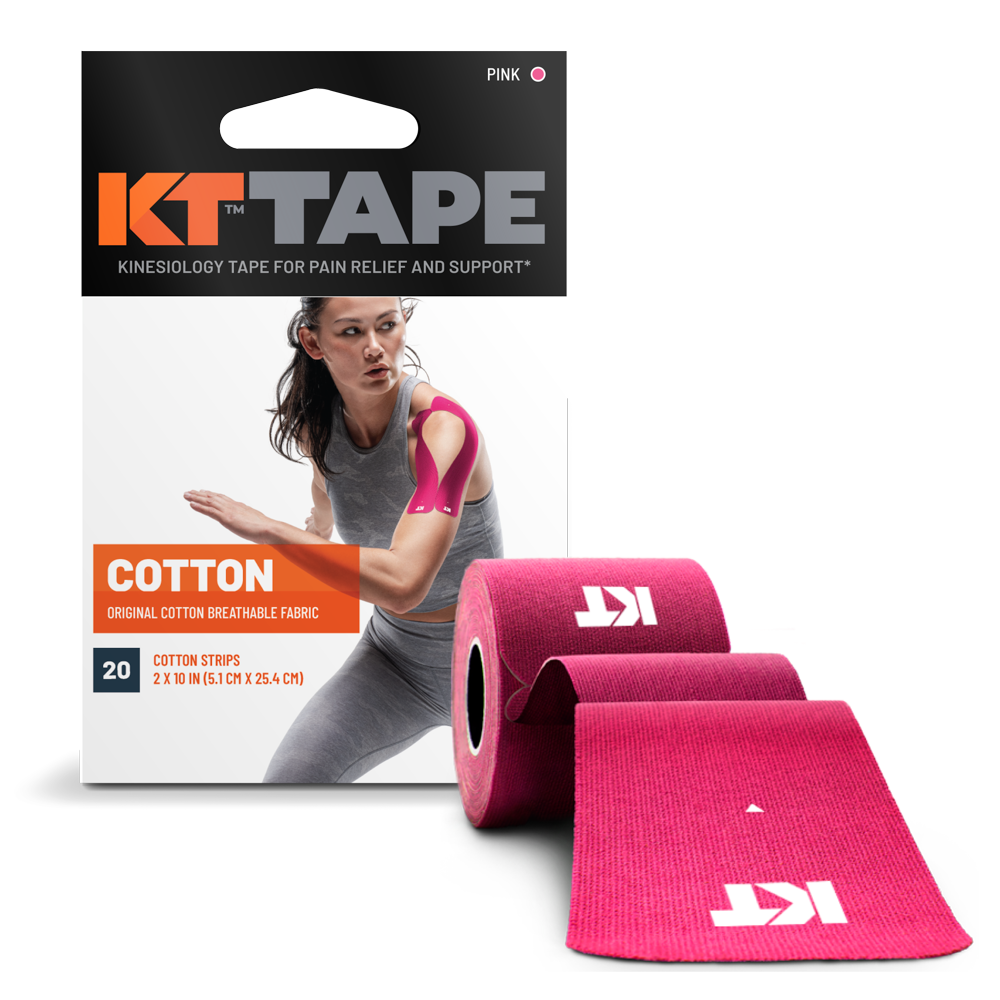 KT Tape KT Tape Kinesiotejp i bomull (20x25 cm) - Pink