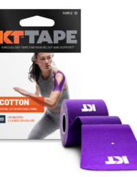 KT Tape KT Tape Kinesiotejp i bomull (20x25 cm) - Purple
