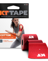 KT Tape KT Tape Kinesiotejp i bomull (20x25 cm) - Red