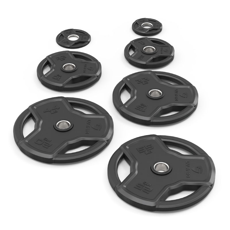 LivePro Livepro Premium Rubber Viktskiva 1,25-25kg - 10kg