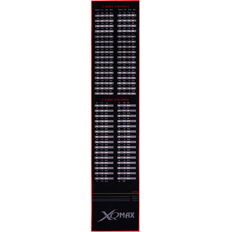 XQmax XQ Max Nylon Dartsmatta Finishes 80 x 285cm