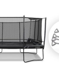 Studsmatta North Legend Rectangular / 5.3 m x 3.6 m / Trampoline + Anchor Bundle
