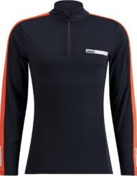 Swix Roadline Nts Half Zip Baselayer Top M Herr Svart S | Mellanlager Tröja