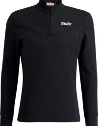 Swix Nordic Midlayer M Herr Svart S | Mellanlager Tröja