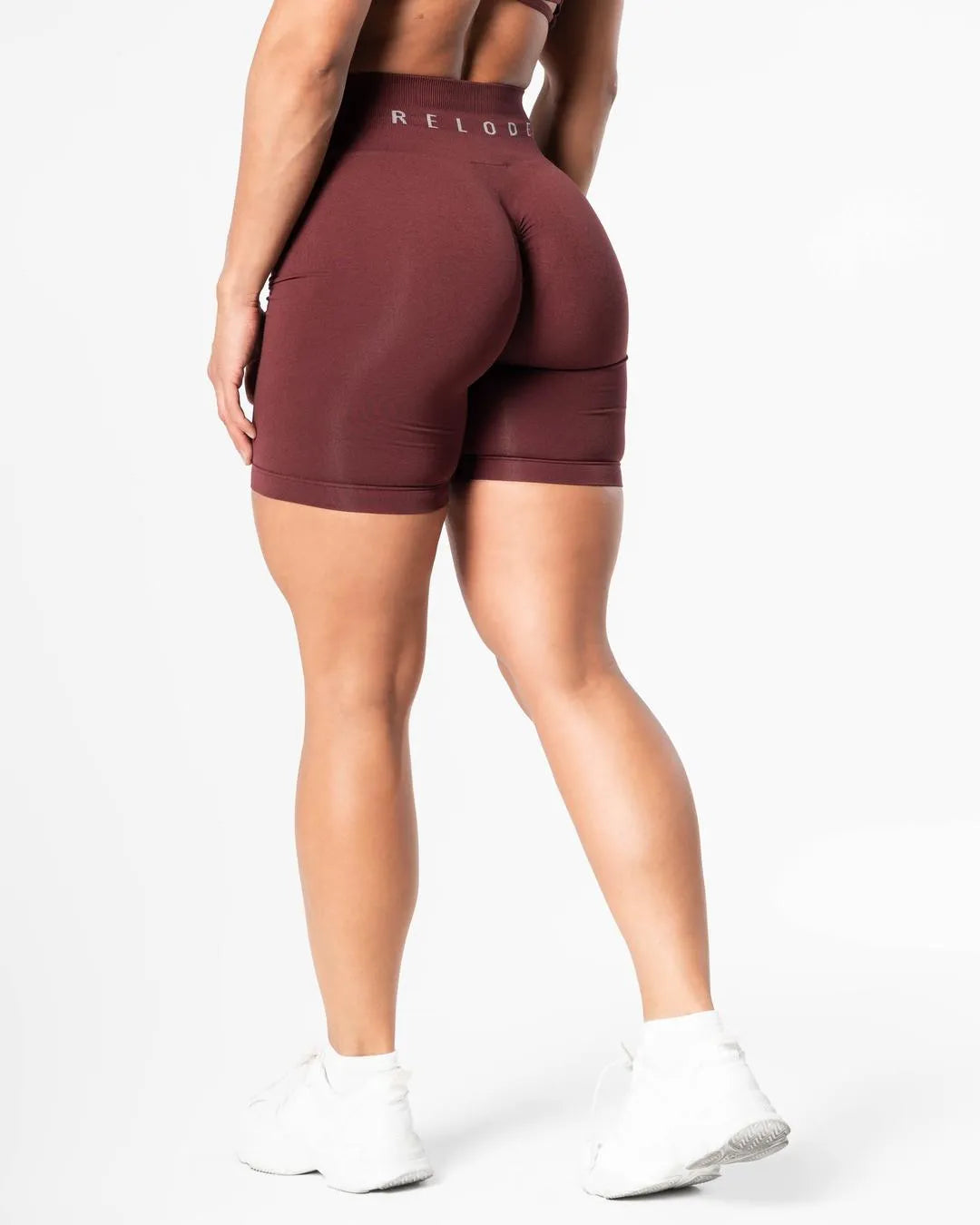 Relode Prime Scrunch Shorts 7,5" - Burgundy