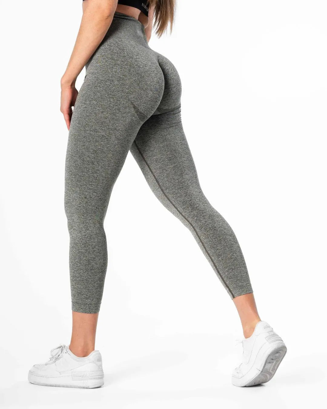 Relode Echo Seamless Tights - Skogsgrön
