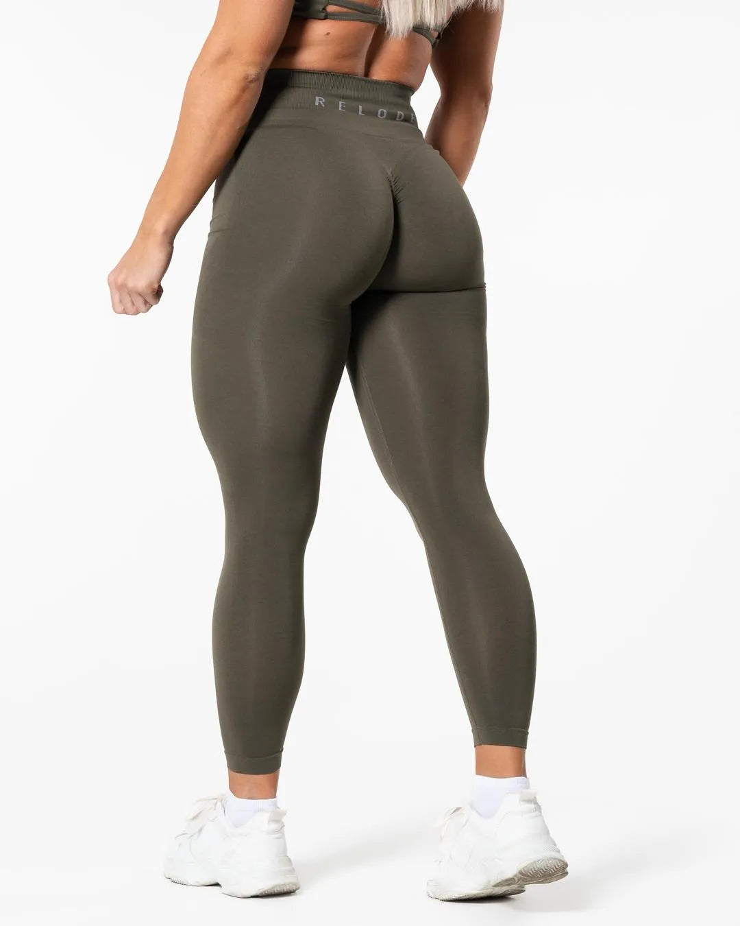 Relode Prime Scrunch Tights - Khakigrön