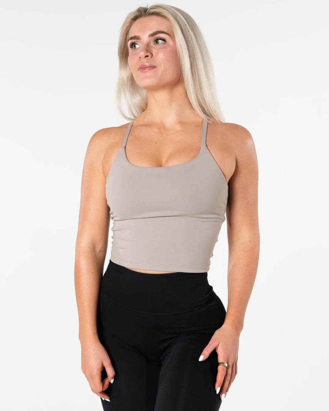 Relode Core Singlet Top - Beige