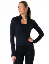 Relode Clean Zip Longsleeve - Svart