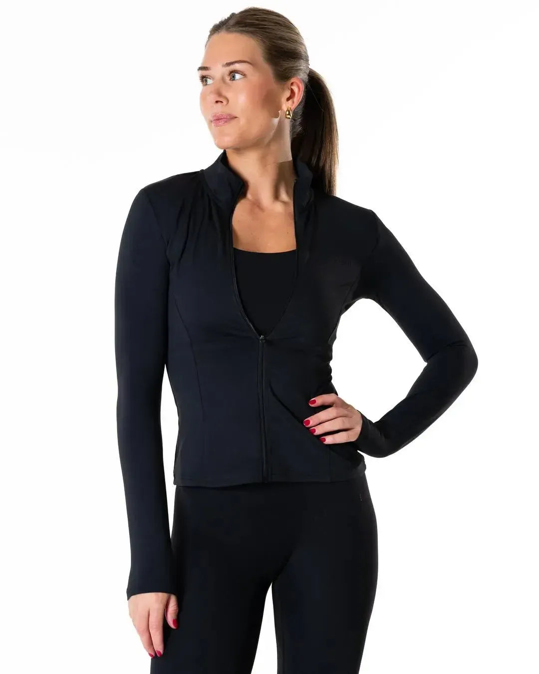 Relode Clean Zip Longsleeve - Svart