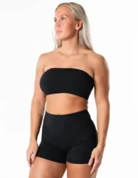 Relode Clean Bandeau Top - Svart