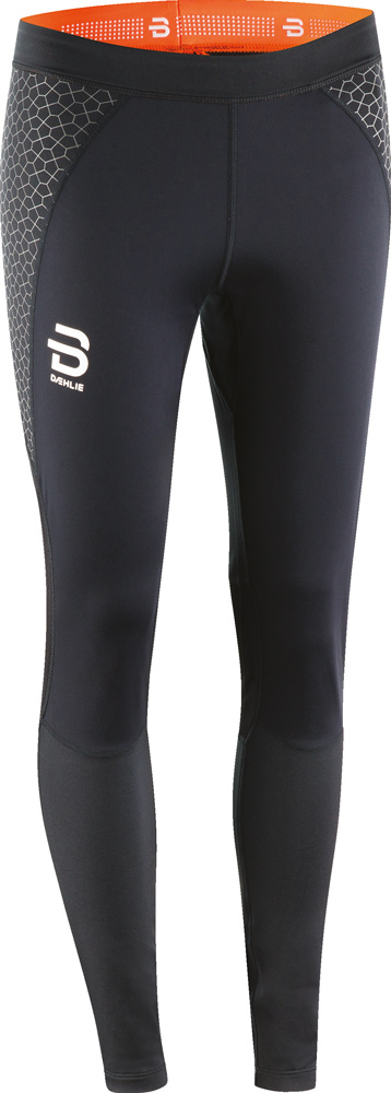 Dahlie Tights Mora W Dam Svart XS | Längdskidbyxor