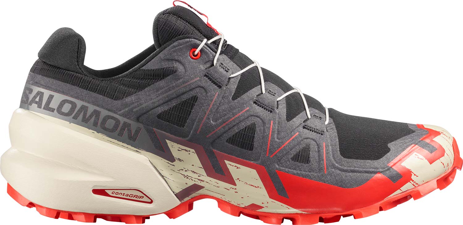 Salomon Speedcross 6 M-Svart-UK 11 Herr Svart UK 11 | Trailskor