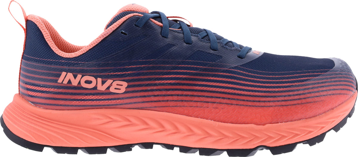 Inov-8 TrailFly Speed Wide W-Mörkblå-UK 4 Dam Blå UK 4 | Trailskor