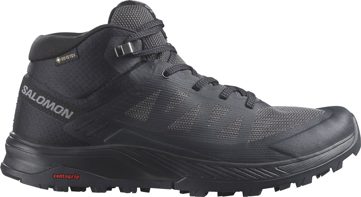 Salomon Outrise Mid GTX W-Svart-UK 4 Dam Svart UK 4 | Vandringsskor