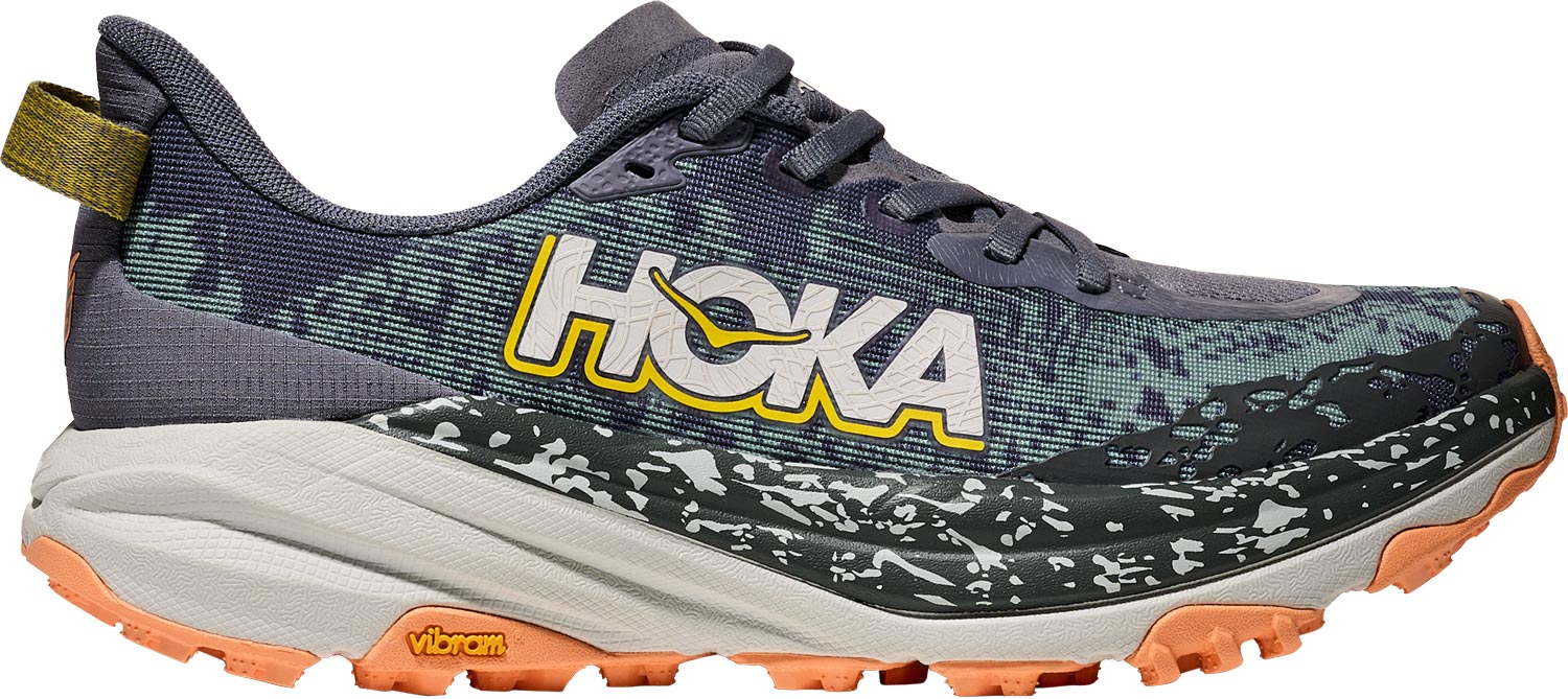 Hoka Speedgoat 6 W Dam Mörkgrå USL 10 | Trailskor