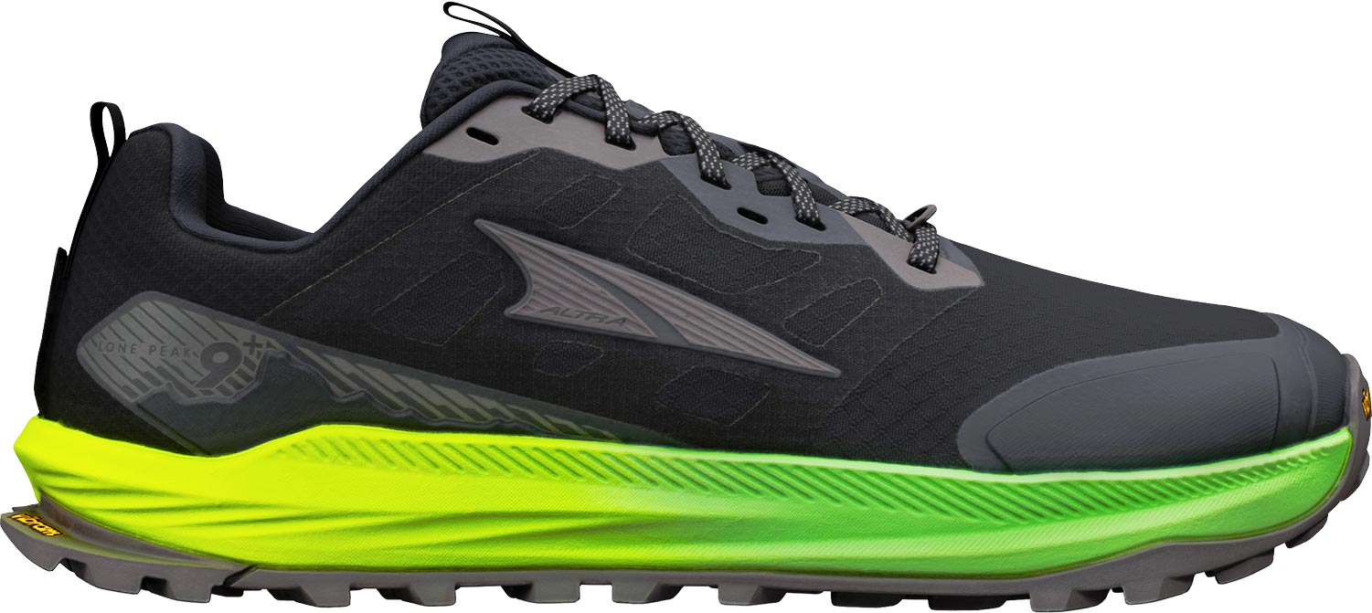 Altra Lone Peak 9+ M Herr Svart US 9 | Trailskor