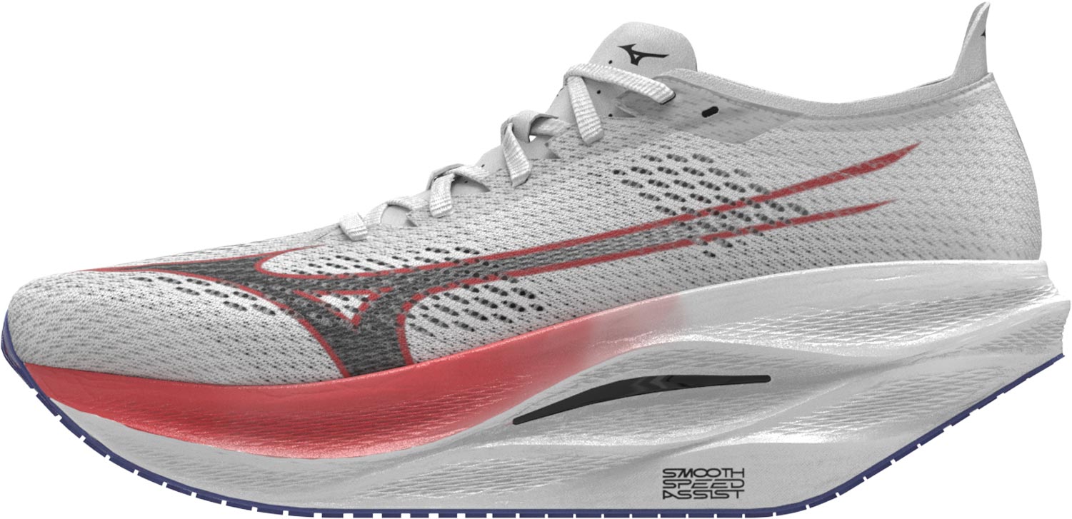 Mizuno Wave Rebellion Pro 3 U Vit UK 10,5 | Löparskor