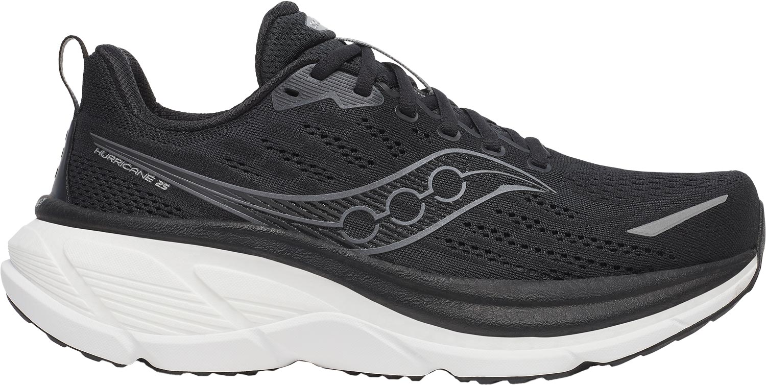 Saucony Hurricane 25 Wide M Herr Svart US 10,5 | Löparskor